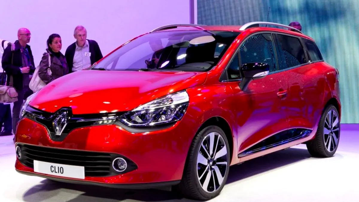 Renault lansează noul Clio break la Paris