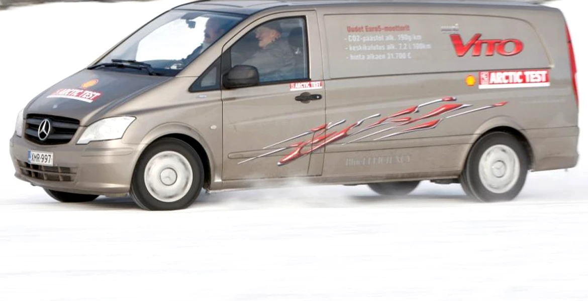 Mercedes-Benz Vito câştigă Arctic Van Test