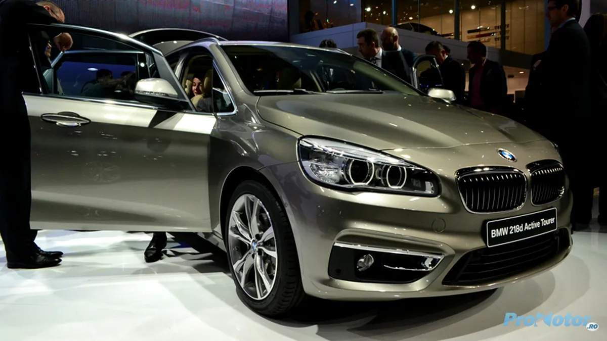 LIVE GENEVA 2014: BMW Seria 2 Active Tourer e pentru tătici activi