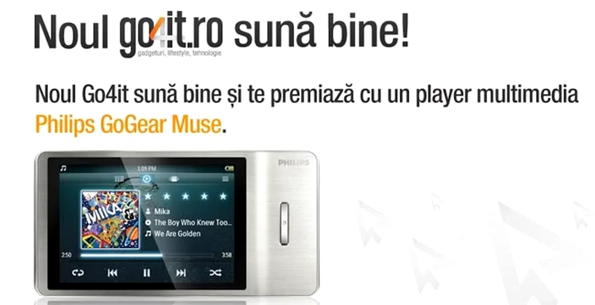 Noul Go4it se aude bine!