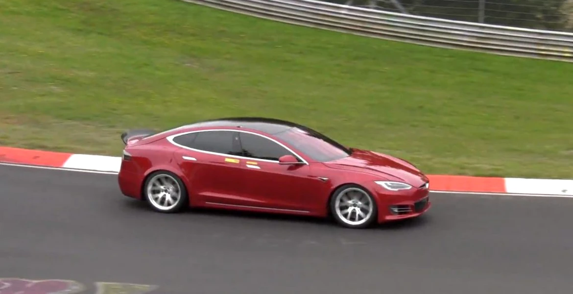Tesla Model S „Plaid” spulberă recordul deţinut pe Nürburgring de Porsche Taycan
