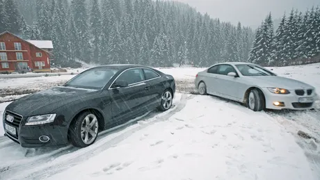 Audi A5 vs BMW Seria 3 Coupe