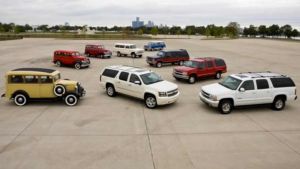 Chevrolet Suburban - cea mai longevivă denumire din catalogul Chevrolet