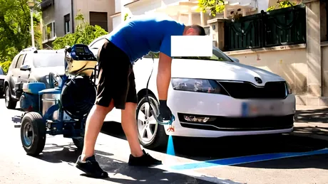 Cum poți delimita legal locul de parcare. Dacă e în fața casei, ai nevoie de autorizație?