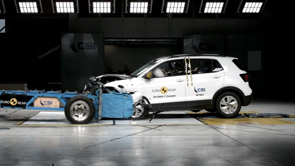 VW T-Cross obține doar 3 stele la testele Euro NCAP. Ce modele au stat mai bine la capitolul siguranță