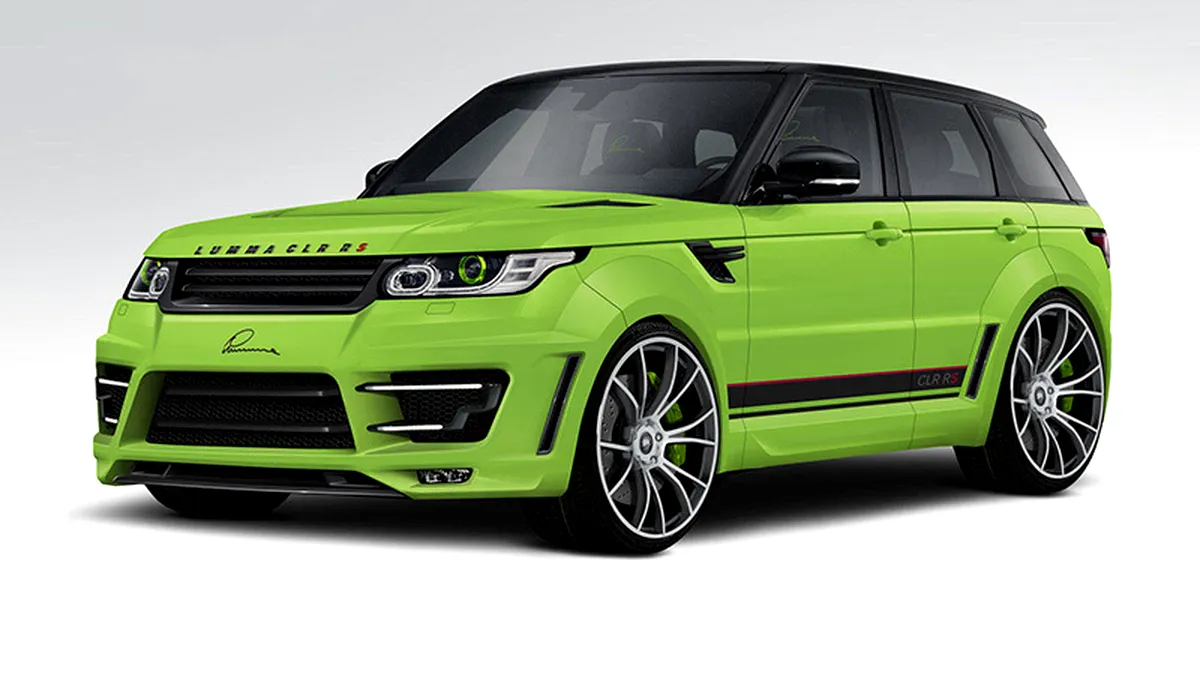 Lumma Design modifică noul Range Rover Sport