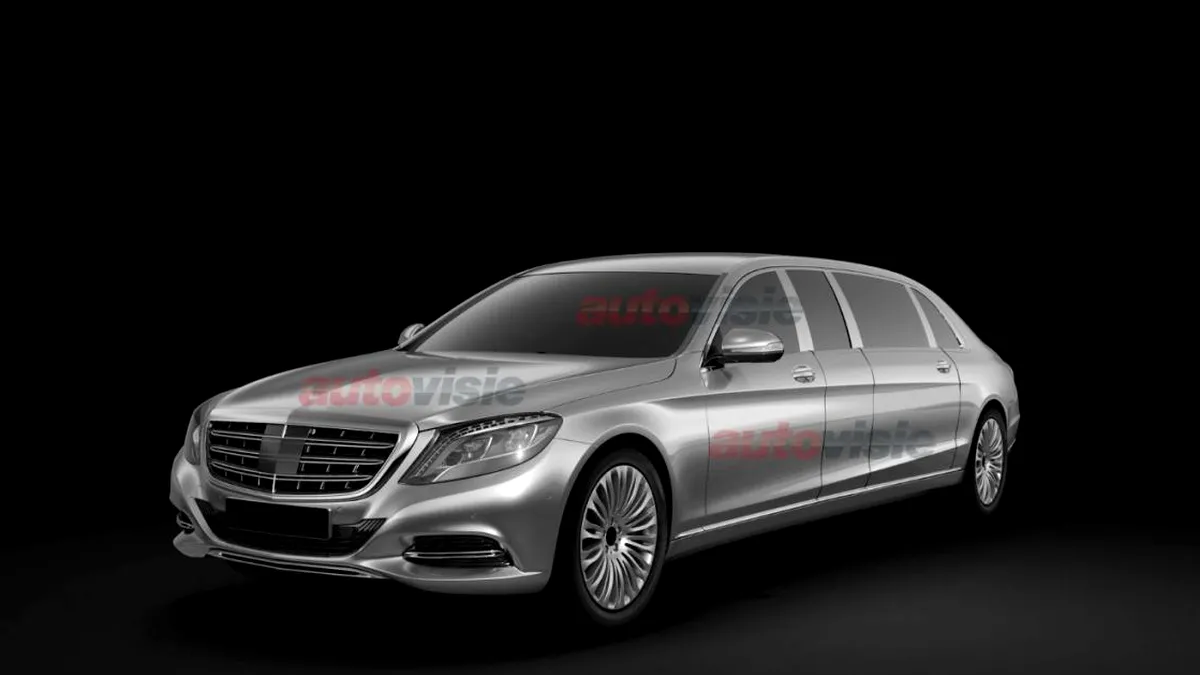 Mercedes-Benz S-Class Pullman - primele imagini 