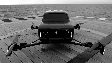 AIR4 este un showcar zburător inspirat de modelul Renault 4 - VIDEO