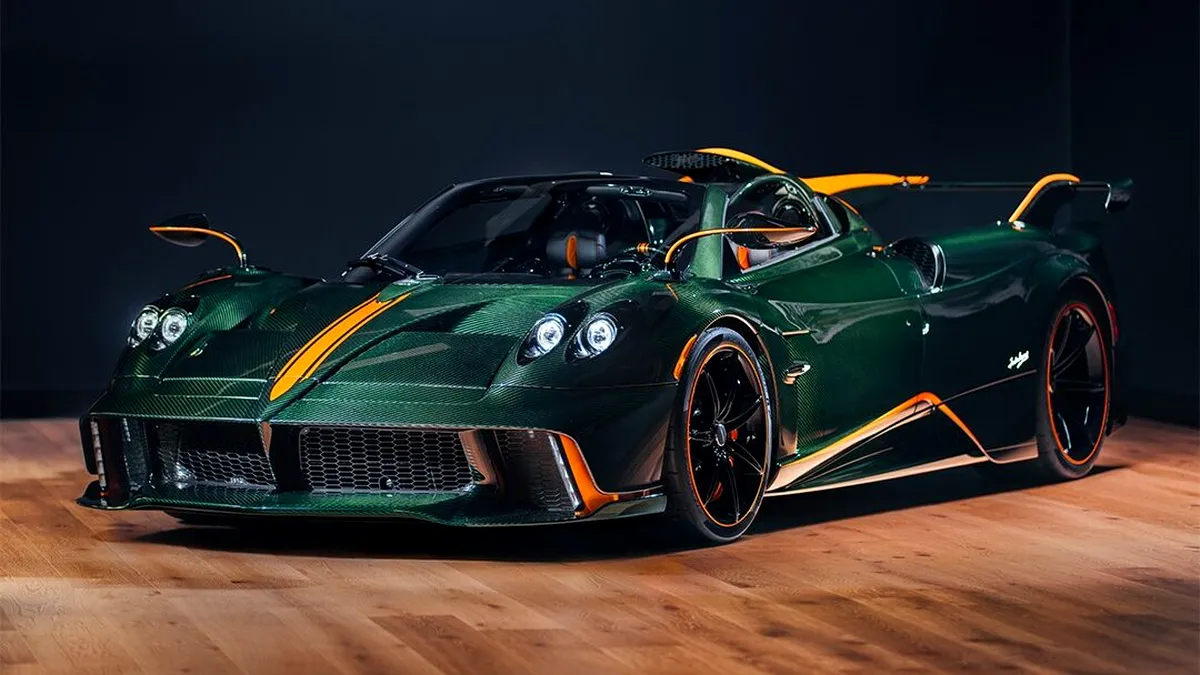 FOTO Pagani Huayra revine în ediție ultra-limitată, pentru aniversarea fondatorului companiei. Doar trei exemplare vor fi construite