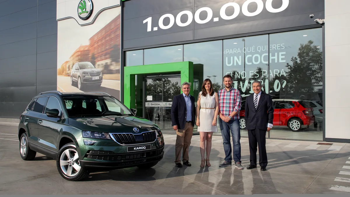 SUV-ul SKODA cu numărul 1.000.000 a ieşit de pe linia de producţie - FOTO