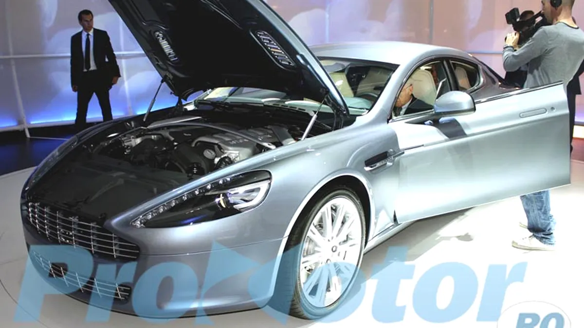Aston Martin Rapide străluceşte la salonul german