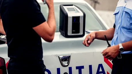 Polițiștii se dotează cu sisteme mobile pentru depistarea șoferilor indisciplinați