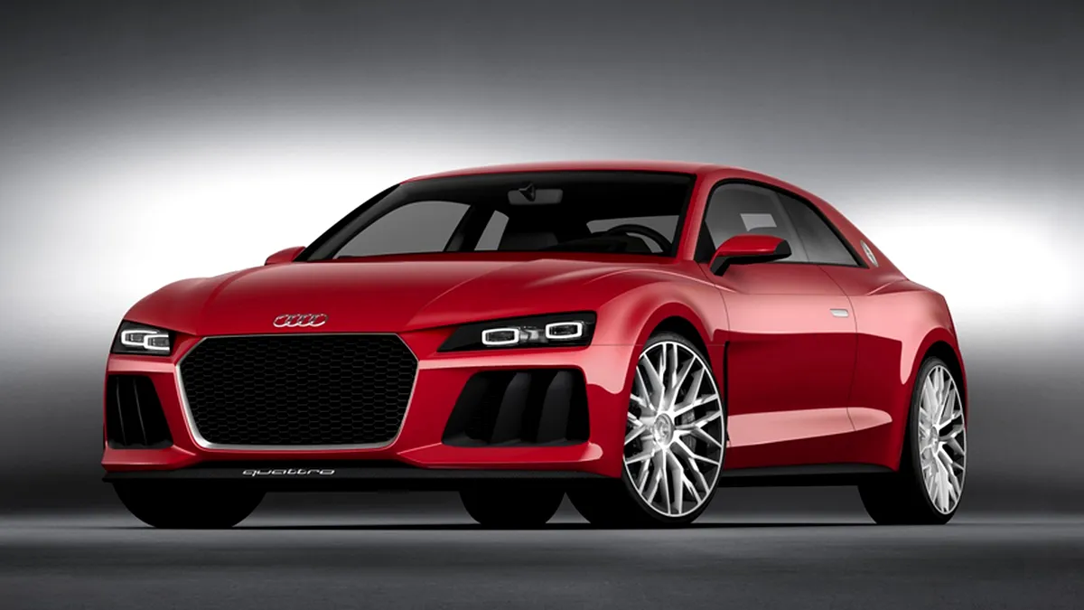Conceptul Audi Sport Quattro primeşte faruri cu laser