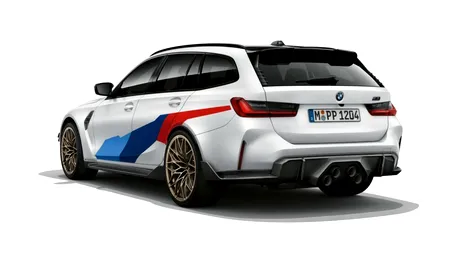 M3 Touring poate fi echipat cu accesorii BMW M Performance