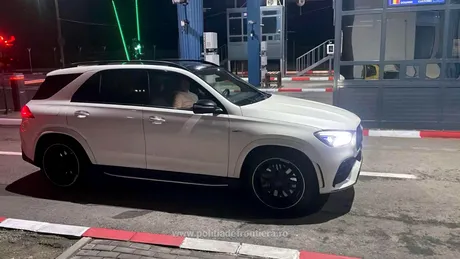 Un SUV Mercedes-Benz de 100.000 de euro, căutat de către autoritățile din Cehia, descoperit la frontiera de vest