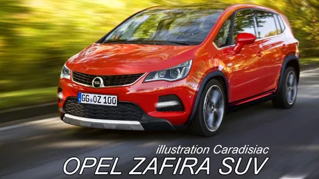 Viitorul Opel Zafira ar putea să fie... Rocks