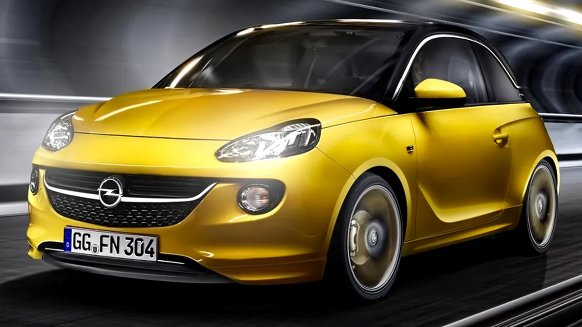 Opel ADAM, preţ de la 12.200 de euro în România! Lista de dotări