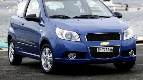 Chevrolet Aveo fabricat în Europa