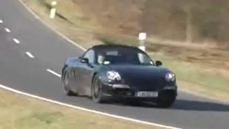Porsche Boxster - poze spion