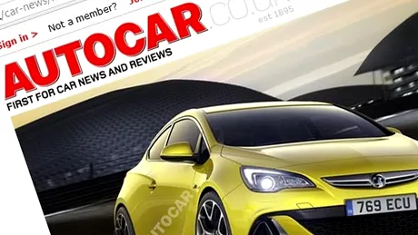 Primele poze reale cu noul hot hatch Opel Astra!