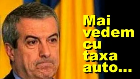 Taxa auto triplată valabilă de la 15 decembrie