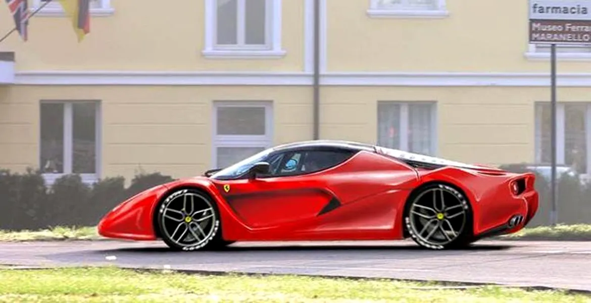 Noi randări cu succesorul lui Enzo, Ferrari F70. Mai aproape de realitate?