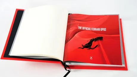 Ferrari scoate o carte scumpă despre istoria ei
