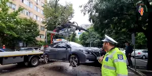 Pentru prima dată, tarif unic de ridicare a mașinilor parcate neregulamentar în București: 1.000 de lei pentru autoturisme