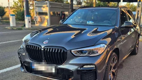 Bărbat de 49 de ani, rămas fără BMW-ul de 59.000 de euro pe care îl conducea. Mașina, căutată de autoritățile din Belgia
