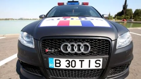 Poliţia rutieră din Constanţa şi-a tras bolid cu număr personalizat!