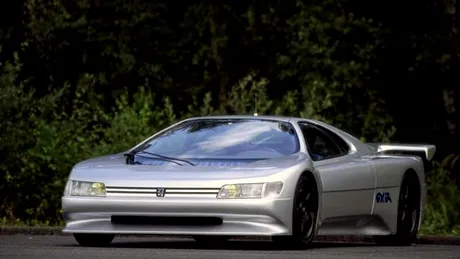 Concepte uitate: Peugeot Oxia din 1988, un supercar de 670 de CP, mult prea modern pentru acele vremuri - GALERIE FOTO