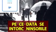 Meteorologii Easeweather au făcut deja anunțul. Pe ce dată se întorc ninsorile în România