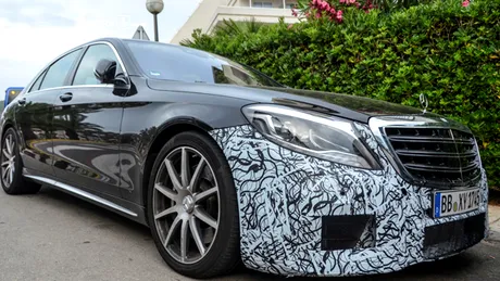 Noul Mercedes-AMG S63 spionat în timpul testelor. Arată de parcă i se pregăteşte un plus de putere | FOTO