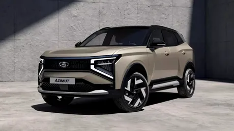 Rușii de la Lada prezintă un nou model. Azimut este un SUV de talia Daciei Duster