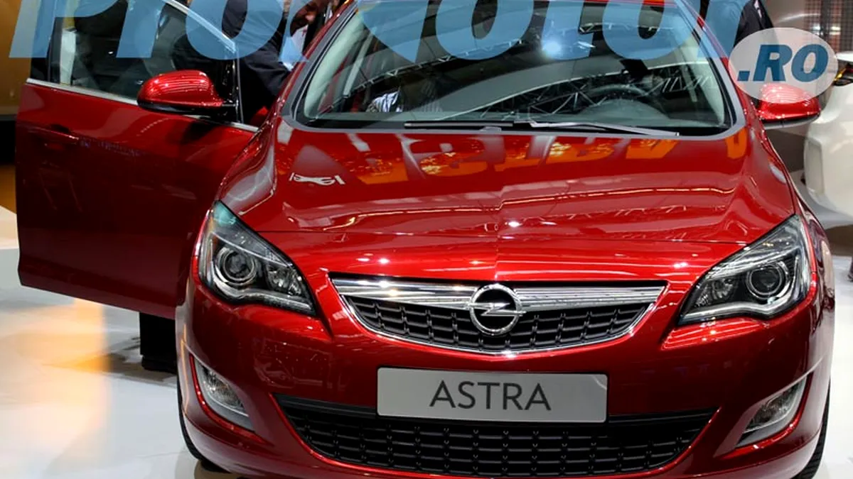 Noul Opel Astra inaugurat la Frankfurt 2009!