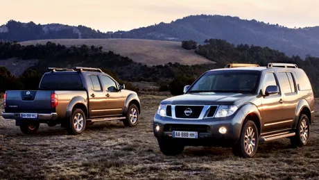 Nissan Navara şi Pathfinder facelift au debutat în România