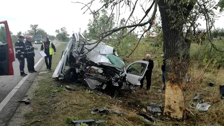 Cel mai ghinionist şofer: două accidente separate pe acelaşi drum, în 24 de ore