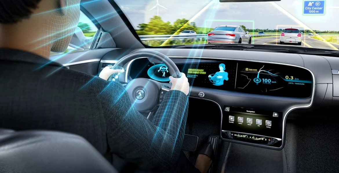 Continental a dezvoltat camere care stabilesc dacă şoferul se uită la smartphone în timp ce conduc