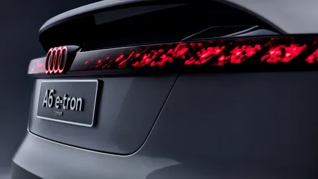 Audi a prezentat în premieră noul Audi A6 e-tron concept