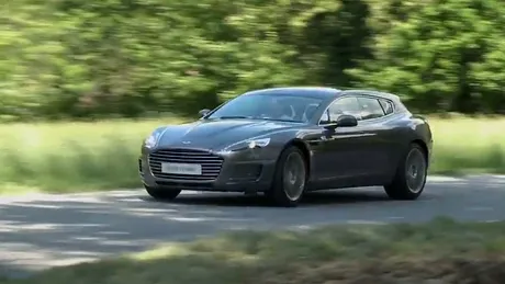 Britanicii testează unicatul Aston Martin Jet 2+2. VIDEO