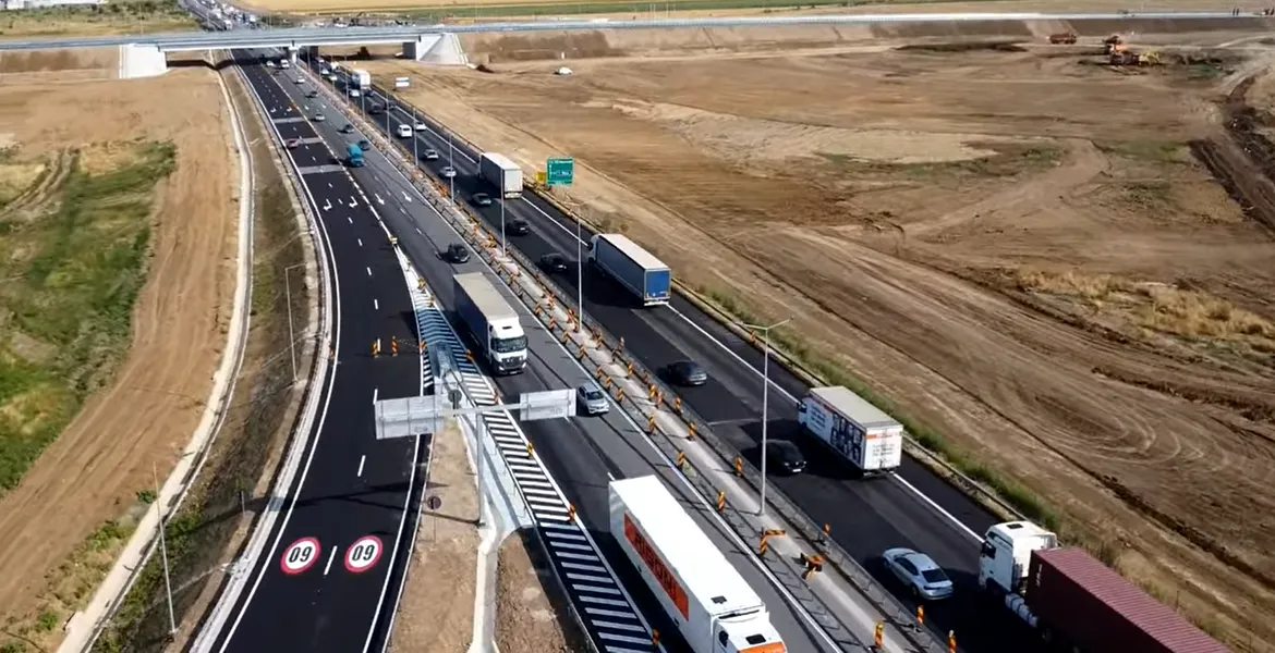 VIDEO | Drumul expres Craiova-Pitești se deschide complet! Cu ce viteză se va putea circula pe această șosea
