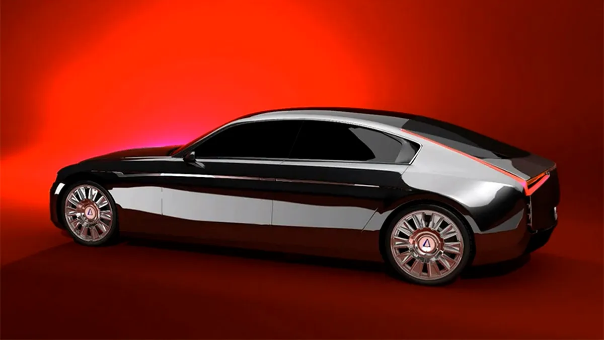 Silex Power Chreos e conceptul unui sedan de lux electric cu 4.400 Nm