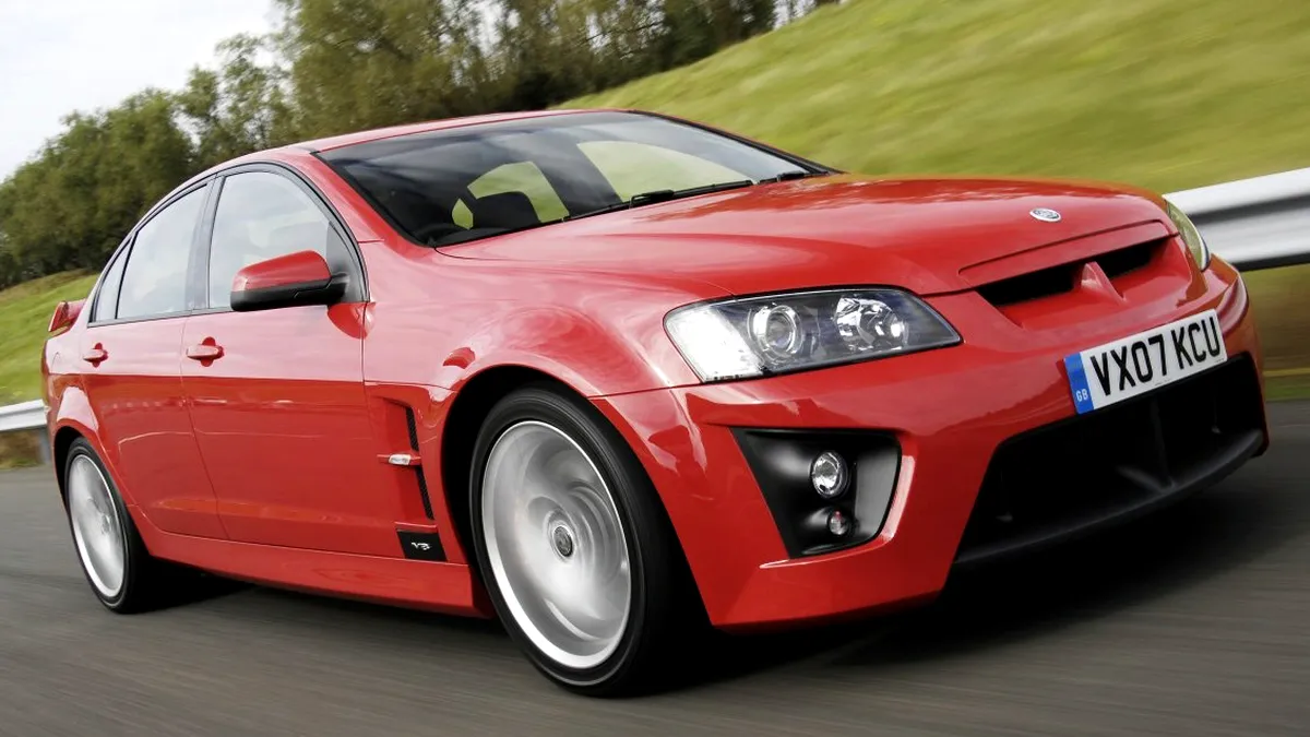 Vauxhall VXR8 cu motor Corvette