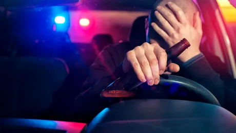 Record de alcoolemie la volan, în Hunedoara. Era atât de beat încât nu a putut sufla în etilotest