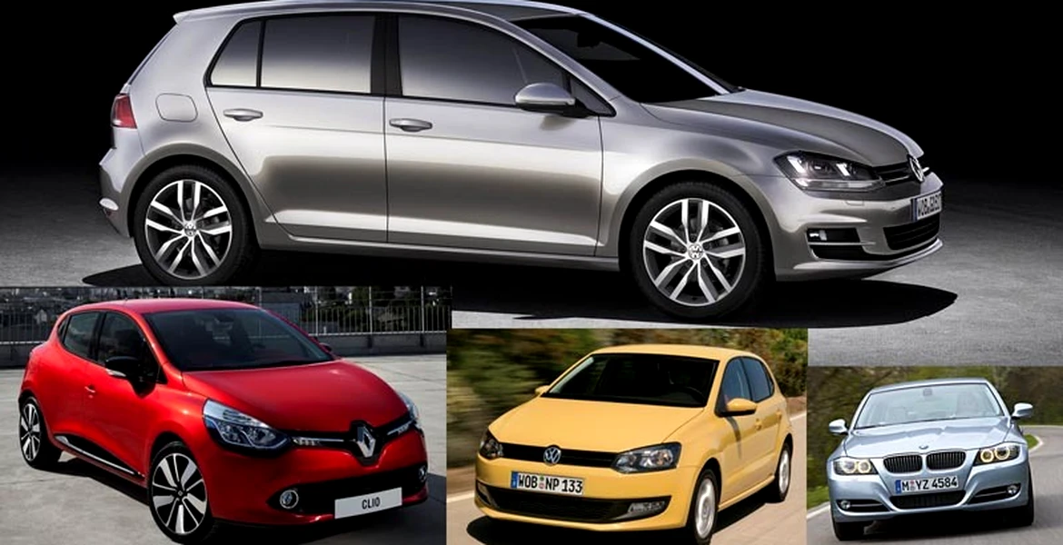 Vânzările de maşini şi modele noi în Europa – aprilie 2013