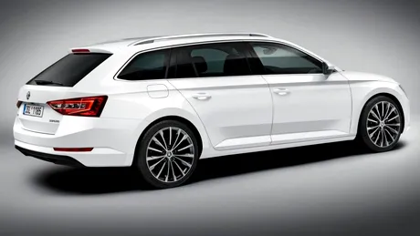 Škoda Superb Combi: primele imagini şi informaţii oficiale