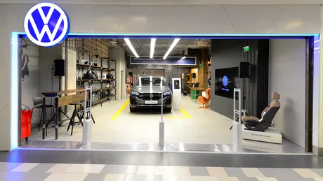 Volkswagen inaugurează primul concept store auto din România. Touareg va fi primul model expus 