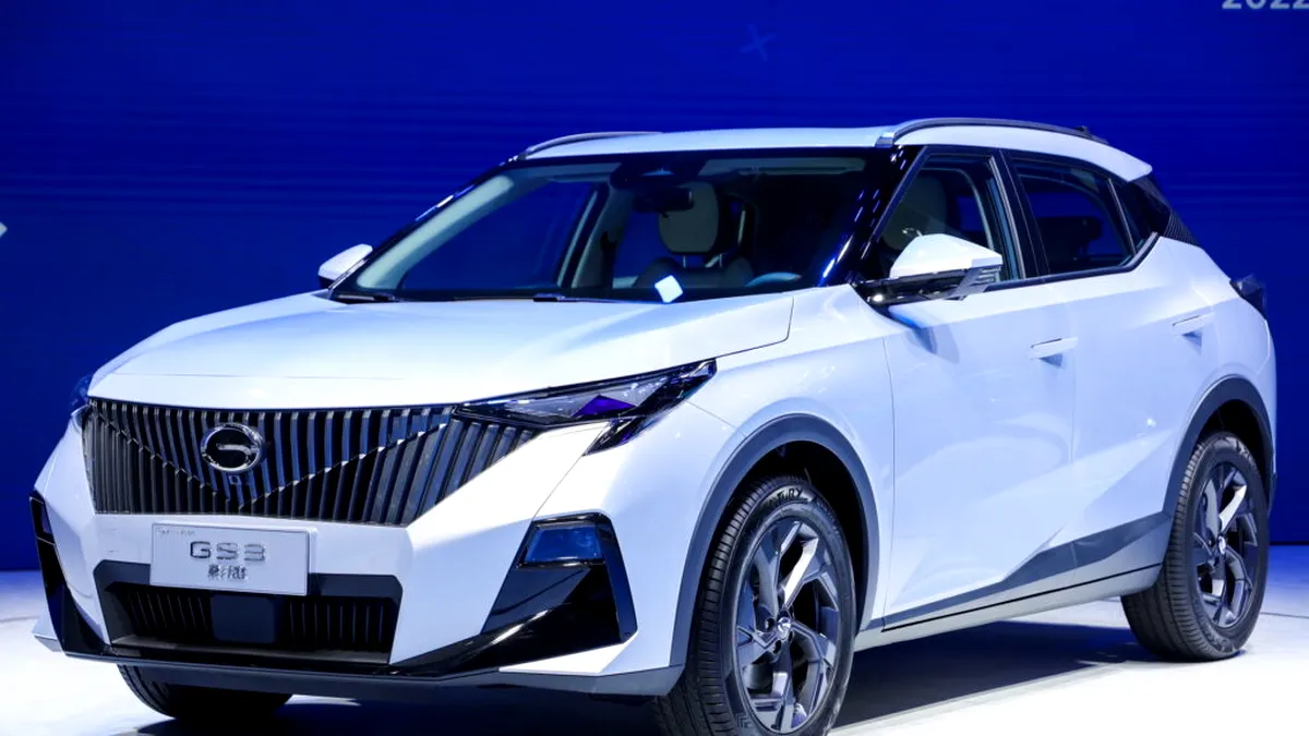 GAC prezintă în China noul GS3, un SUV compact dedicat Generației Z