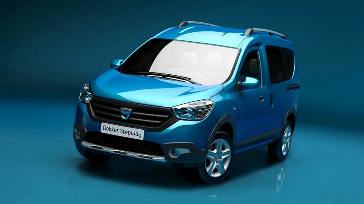 Dacia Dokker Stepway, surpriza! Primele imagini