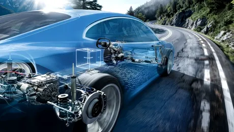 ZF prezintă la CES șasiul inteligent: AI Road Sense și control avansat al zgomotului